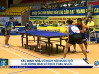 Anh Tú, Đức Tuân, Tuấn Anh và Quang Linh vào bán kết Giải bóng bàn toàn quốc báo Nhân Dân 2017