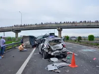 Tai nạn giao thông trên tuyến cao tốc Hà Nội-Hải Phòng, 3 người thương vong