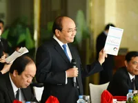 Thủ tướng tọa đàm với các tập đoàn thành viên WEF về kinh tế Việt Nam