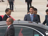 Chùm ảnh: Thủ tướng Canada Justin Trudeau đến Đà Nẵng dự APEC 2017