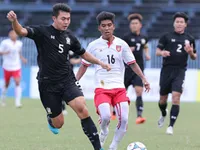 Giải U21 Quốc tế 2017: U21 Thái Lan bất ngờ bại trận trước U21 Myanmar