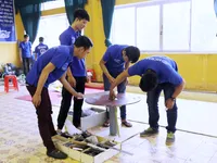 Không khí chuẩn bị vòng loại Robocon Việt Nam 2017 tại các trường khu vực phía Bắc