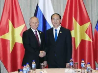 Chủ tịch nước Trần Đại Quang và Tổng thống Nga Putin ra Tuyên bố chung về an ninh thông tin