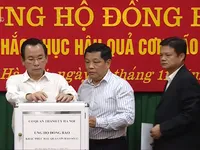 Thêm nhiều cơ quan, đơn vị ủng hộ đồng bào bị thiệt hại do bão lũ