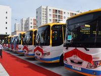 Đà Nẵng: Khai trương dịch vụ xe bus công cộng và bãi đỗ xe