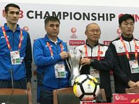 VIDEO: Toàn cảnh buổi họp báo trước trận chung kết U23 châu Á giữa U23 Việt Nam và U23 Uzbekistan