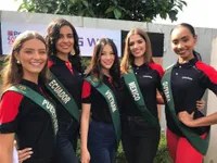 Nguyễn Phương Khánh rạng ngời trong hoạt động bên lề của Miss Earth 2018