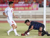 AFF Cup 2018: Văn Quyết gặp chấn thương sau trận gặp Lào, nhưng không đáng lo