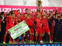 Không khí ăn mừng ĐT Việt Nam của chúng ta vô địch AFF Suzuki Cup 2018