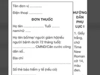 Từ 1/3, cha mẹ mua thuốc cho con phải khai cả số CMND