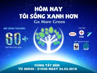 Cộng đồng tham gia tiết kiệm năng lượng hưởng ứng Giờ Trái Đất