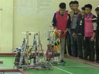 Robocon 2018: Sôi nổi vòng loại cấp trường tại ĐH Công nghiệp Hà Nội