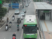 Dừng triển khai tuyến bus nhanh BRT 02 Kim Mã - Hòa Lạc