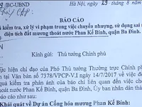 Sai phạm dự án cải tạo mương Phan Kế Bính kéo dài nhiều năm