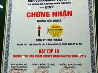 Mập mờ việc cấp giấy chứng nhận top 10 thương hiệu cho Vinaca