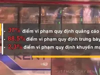 Bày bán thuốc lá tràn lan làm tăng số người hút thuốc