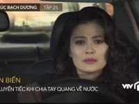 Tình khúc Bạch Dương - Tập 25: Vân (Hoa Thúy) ứa nước mắt không đành chia tay Quang (Lê Vũ Long)