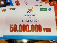 Giải thưởng dành cho các đội tuyển tại VCK Robocon Việt Nam 2018 gồm những gì?