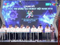 Xem lại các trận đấu tại đêm chung kết Robocon Việt Nam 2018