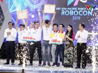 LH - ATM và LH - GALAXY đại diện Việt Nam tham dự ABU Robocon 2018