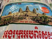 Campuchia phản đối Thái Lan bán gạo in hình đền Angkor Wat