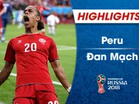 HIGHLIGHTS: Peru 0–1 Đan Mạch (Bảng C FIFA World Cup™ 2018)