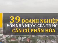 TP.HCM: Chậm tiến độ cổ phần hóa, thoái vốn DNNN