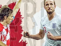 Croatia – Anh: Thầy trò HLV Southgate tự tin trước trận bán kết World Cup 2018