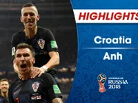 HIGHLIGHTS: ĐT Croatia 2-1 ĐT Anh (Bán kết FIFA World Cup™  2018)