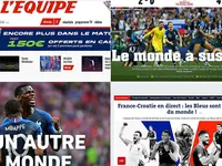 Báo chí thế giới ngả mũ với ĐT Pháp và Mbappe sau chức vô địch FIFA World Cup™ 2018