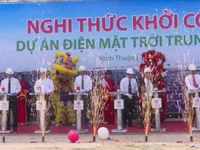 Khởi công dự án điện mặt trời lớn nhất Việt Nam