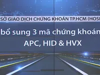 HOSE thêm 3 mã vào danh sách chứng khoán không đủ điều kiện giao dịch ký quỹ