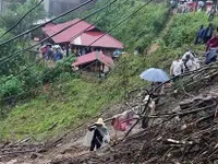 Sạt lở núi ở Lai Châu: 6 người thiệt mạng và 5 người mất tích