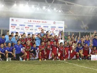Những hình ảnh không thể nào quên trong ngày đăng quang giải 'tứ hùng' của U23 Việt Nam