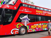 Hà Nội: Từ 1/9, xe bus 2 tầng sẽ mở tour buổi tối