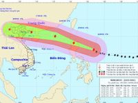 Siêu bão Mangkhut gây mưa rất to cho Bắc Bộ và Bắc Trung Bộ từ 17/9