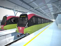 VIDEO: Đoàn tàu metro số 3 Nhổn – ga Hà Nội có thiết kế hiện đại, mang màu nông sản Việt