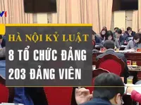 Hà Nội kỷ luật hơn 200 đảng viên trong năm 2017