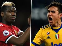 Chuyển nhượng bóng đá quốc tế ngày 02/01/2018: MU dùng Pogba để lôi kéo Dybala từ Juventus