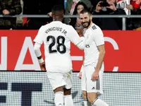 Benzema double seals Real Madrid's place in Copa semis