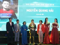 Vietnamese outstanding footballers in 2018 honoured