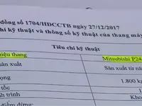 Chiêu trò bán thang máy giả mạo thương hiệu