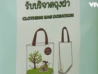 Bệnh viện Thái Lan sử dụng túi vải thay túi nylon