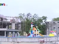 Thừa Thi&ecirc;n - Huế: Nhiều sai phạm trong x&acirc;y dựng c&ocirc;ng vi&ecirc;n Kim Đồng