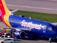Máy bay của Southwest gặp sự cố khi hạ cánh