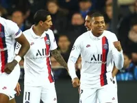 Mbappe hat-trick for PSG in easy win in Belgium