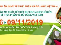 Triển lãm quốc tế thực phẩm và đồ uống Việt Nam khai mạc vào 6/11