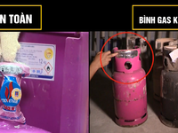 Phân biệt bình gas an toàn và bình gas không an toàn