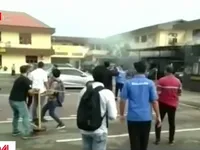 Suicide bombing outside police station in Indonesia