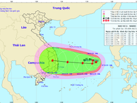 Bão số 6 quay đầu hướng về Việt Nam, có thể là bão mạnh nhất từ đầu năm